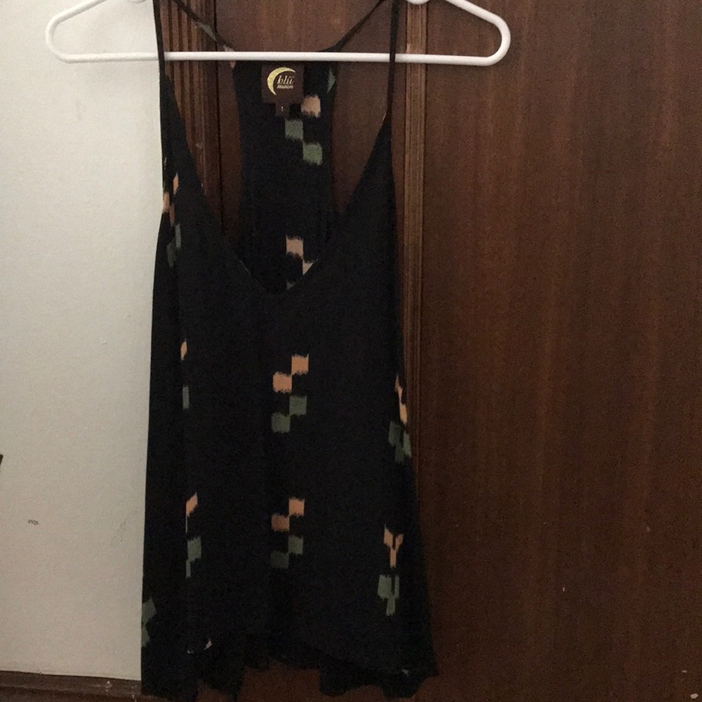 Blu Moon Silk Top